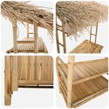 Vanjski bar stol Prirodna 110 x 50 x 209 cm Bambus | shoptok.hr