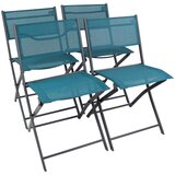 Ambia Garden Set Vrtnih Stolov Sumila, Turkizna, 4-Delni Cene