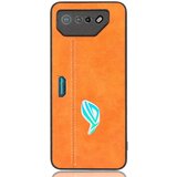 INORCO Za telefon Asus ROG Phone 7 5G usnjena torbica za telefon TPU+PC, tekstura goveje kože, ovitek proti praskam, (22032926) Cene