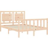  Za krevet s uzglavljem 140x200 cm od masivnog drva | shoptok.hr