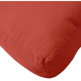 vidaXL Jastuk za palete prošarani crvena 60 x 60 x 10 cm od tkanine | shoptok.hr