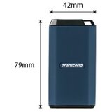 Transcend SSD ESD410C 2TB USB-C USB 3.2 Gen 2x2 | shoptok.hr