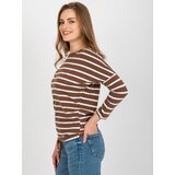 BASIC Feel Good Blouse-RV-BZ-8566.94-white-brown | shoptok.hr