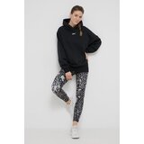 Reebok Dukserica Studio Recycled za žene, boja: crna, s kapuljačom, glatka | shoptok.hr