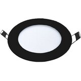 Mitea Lighting ugradni okrugli led panel crni 6W 6500K M6UO-BK | Eponuda.com