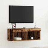  Set TV komoda Staro drvo 80 x 30 x 30 cm Konstruirano drvo | shoptok.hr