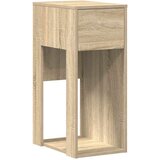 vidaXL Računalniški stolp s predalom sonoma hrast 30x44x74 cm | Shoptok.si