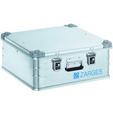 Zarges Aluminijast transportni zaboj, prostornina 67 l, notranje mere DxŠxV 550 x 550 x 220 mm, v robustni izvedbi | Shoptok.si