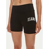 Karl Kani Športne kratke hlače Small Serif 6113125 Črna Slim Fit