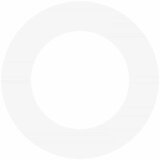  Pogodno za ravni drveni prsten Bijelo Ø50 / 80 cm Čelik | shoptok.hr