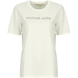 Majice s kratkimi rokavi MK SHDW EMBSSED LOGO TEE Bež
