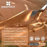 MetalliK kompozitna metalik akrilna boja 500g | Various Shades
