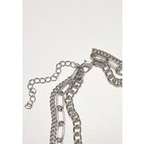 Urban Classics Accessoires Silver necklace with layered chain | Shoptok.si