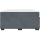  Krevetna konstrukcija Tamno siva 160 x 200 cm tkanina | shoptok.hr