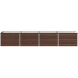  Povišeni vrtni krevet Crna 320 x 80 x 55 cm | shoptok.hr