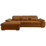 Livetastic KOTNA SEDEŽNA GARNITURA, rebrasti žamet zlate barve Cene