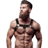 Fetish Submissive Attitude Eco Leather Chest Strap Harness Men Black Cijene