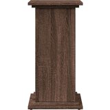 vidaXL Stalak za izložbu s spremištem boja hrasta 31x30x60 cm drveni | shoptok.hr