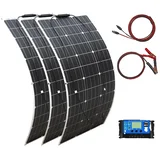 Solarni panel kit, fleksibilna zasnova, prenosna proizvodnja energije, 300w solarni sistem, (5000202073)
