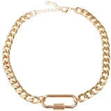 Urban Classics Accessoires Gold necklace with clasp