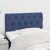 vidaXL Uzglavlje plavi 80x7x78/88 cm od tkanine Cijene
