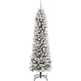  Umestno božično drevo med 300 LED Zelena in bela 240 cm | Shoptok.si