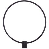 Nova Luce Mat črna aluminijasta LED zatemnitvena stenska svetilka Cercio – | Shoptok.si