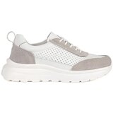 GOODIN Openwork leather sports shoes with a thick sole | Shoptok.si