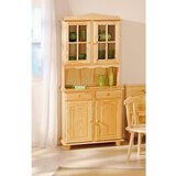 MID.YOU Kredenca Alicante, Masiven Bor, Naravna Barva | Shoptok.si