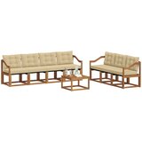  Set vanjskih sofa 8 kom. Prirodna i bež | shoptok.hr