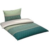 Bio:Vio POSTELJNINA Neva 140/200 cm saten zelena | Shoptok.si