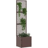  Vrtni rešetkasti saksija Smeđa 35 x 30 x 135 cm Metal | shoptok.hr