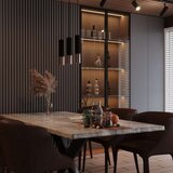  Obesna svetilka LOOPEZ 2 črna/medena, (21347736) | Shoptok.si