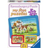 Ravensburger Puzzle - my first puzzles - Moji živalski prijatelji, 3 x 6 delov Cene