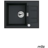 Milo Granitna sudopera Avangard 58x46cm Lava stone ø90 | ePonuda.com