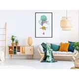  Poster - Geometric Installation with a Plant 20x30 | shoptok.hr