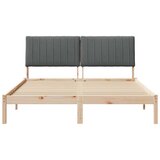  Konstrukcija postelje Rjava 150 x 200 cm Masivno borovo les, (5000084566) | Shoptok.si