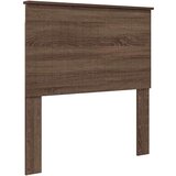  Uzglavlje s uzglavljem Smeđi hrast 90 cm Konstruirano drvo | shoptok.hr