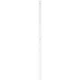 vidaXL Kovinsko vzglavje belo 120 cm | Shoptok.si