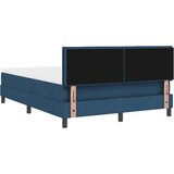  s opruga kutije s uzglavljem Plava 140 x 200 cm tkanina | shoptok.hr
