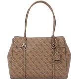 Guess Nakupovalna torba 'LEONA' rjava / brokat | Shoptok.si