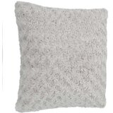 Atmosphera UKRASNI JASTUK FAKE FUR 45X45 CM POLIESTER SIVI | shoptok.hr