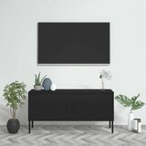 TV ormarić crni 105 x 35 x 50 cm čelični | Eponuda.ba