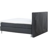 Venture Home kontinentalni bračni krevet Toledo 200 × 66 × 180 cm, tamnosiva | shoptok.hr