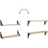  Zidne police 2 kom Boja hrasta sonome 60x15x15 5 cm | shoptok.hr