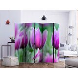 Artgeist Paravan Purple Spring Tulips I, 5-Delni, Dvostranski | Shoptok.si