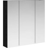  Kupaonski ormar s ogledalom Crni hrast 70 x 14,5 x 70 cm | shoptok.hr