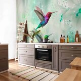  Foto tapeta - Colourful Hummingbirds (Green) 100x70 Vodootporna | shoptok.hr