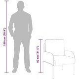  Sofe s jastukom 55cm Plava Šperploča - Plava 55 cm | shoptok.hr