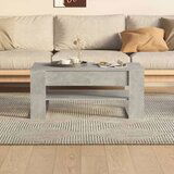  Stolić za kavu boja betona 102 x 55 x 45 cm konstruirano drvo | shoptok.hr